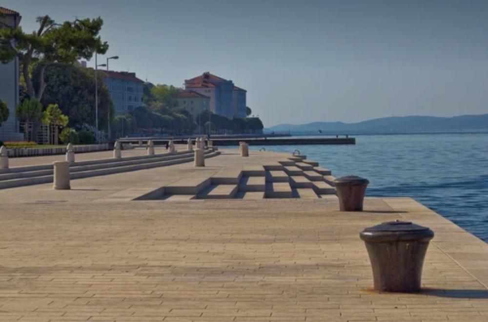 Center. Beautiful 130m2 Apartmant, Sea View Lägenhet Zadar